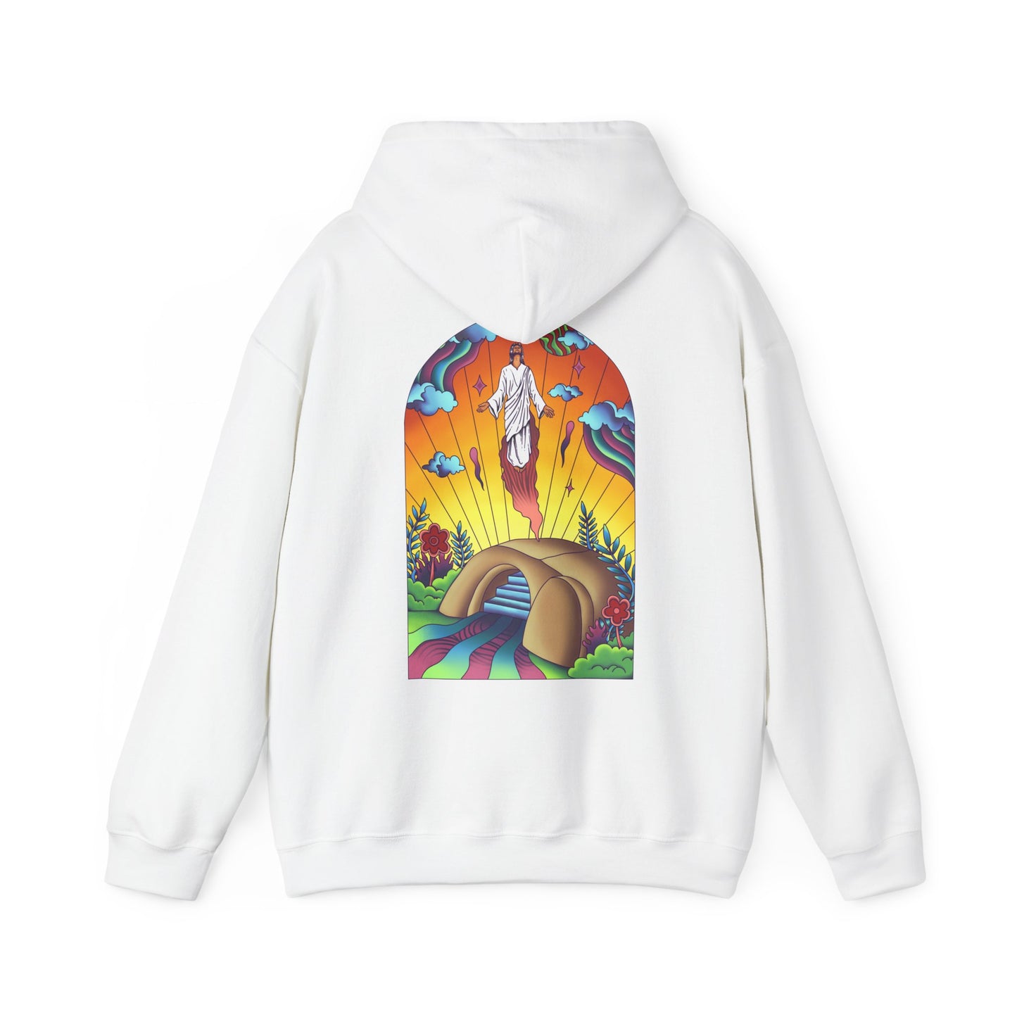 He's Alive Hooded Sweatshirt