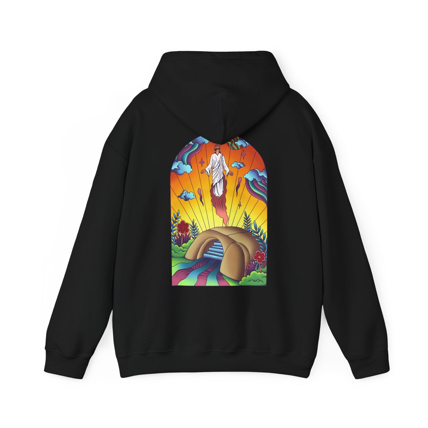 He's Alive Hooded Sweatshirt