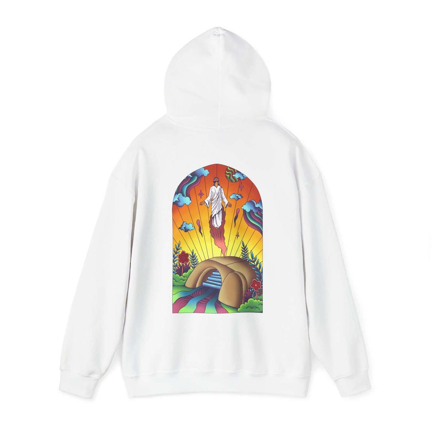 He's Alive Hooded Sweatshirt
