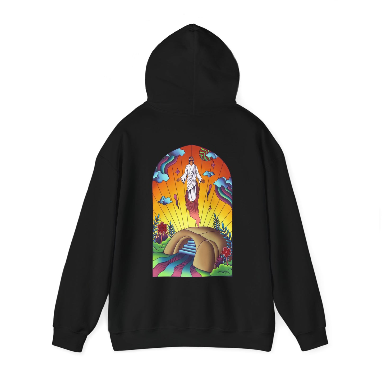 He's Alive Hooded Sweatshirt